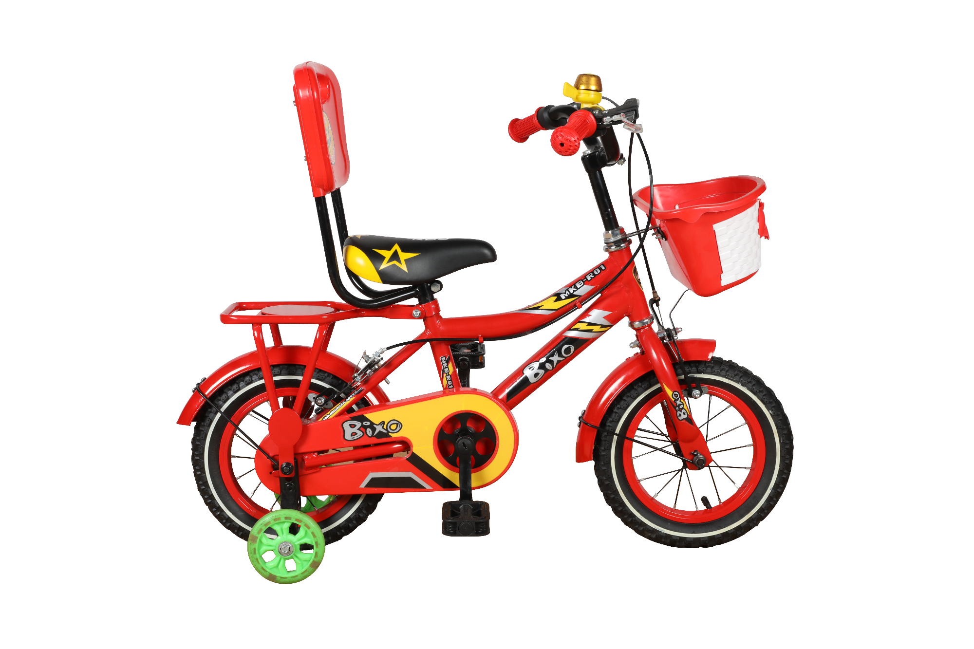 Duranta Steel 1-Spd Bixo MKB-R01 12-PC-Red Bicycle for Kids